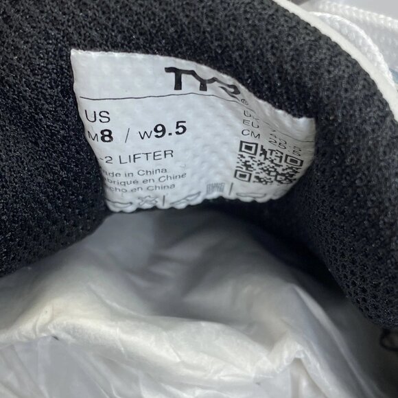 TYR L2 Lifter Unisex Training Sneaker – White Leather - Picture 2 of 7